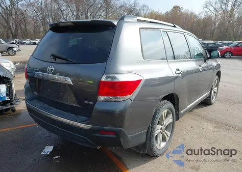 2012 Toyota Highlander Limited V6 from USA, damaged, VIN 5TDDK3EH9CS094330